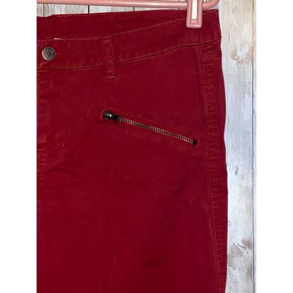 London Jeans Skinny Zipper Ankle Low Rise Jeans Size 8 - Picture 4 of 9